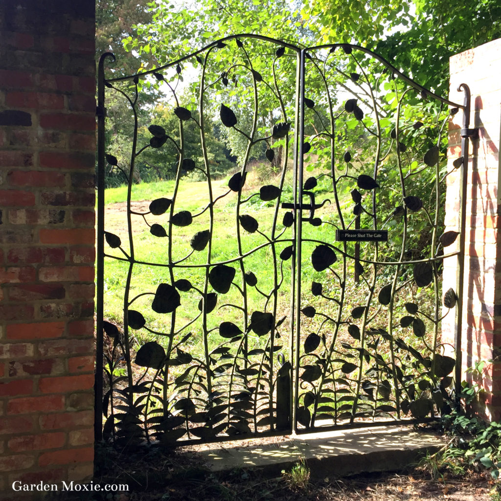 Gravetye garden gate