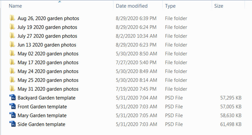 Directory structure