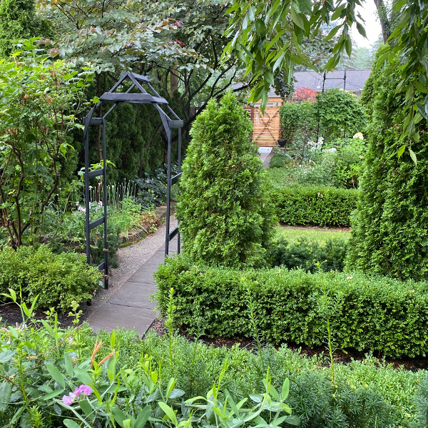 Home Gardening - Creating Paths and Arbors
