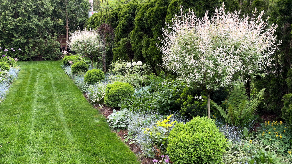 home gardening - The Mary Garden with a white, green and grey color scheme